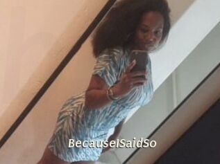 BecauseISaidSo