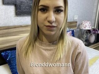 Blonddwomann