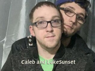 Caleb_and_LukeSunset