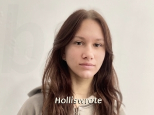 Holliswrote