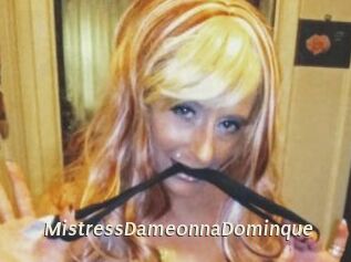 MistressDameonnaDominque