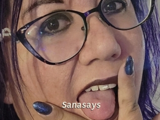 Sanasays