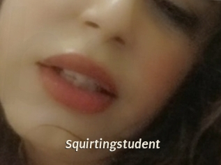 Squirtingstudent